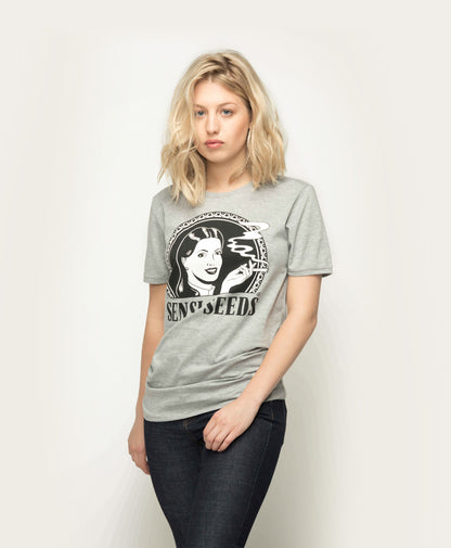 Sensi Seeds T-Shirt Heather Grey  S