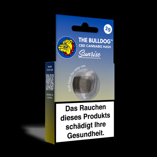 The Bulldog CBD Harz Sunrise 10 %, 2 g