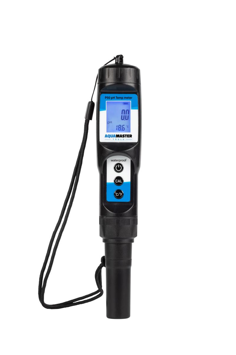 Aqua Master Tools pH Temp meter P50 Pro