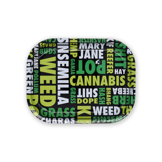 Rolling Tray Cannafonts 180 mm x 140 mm