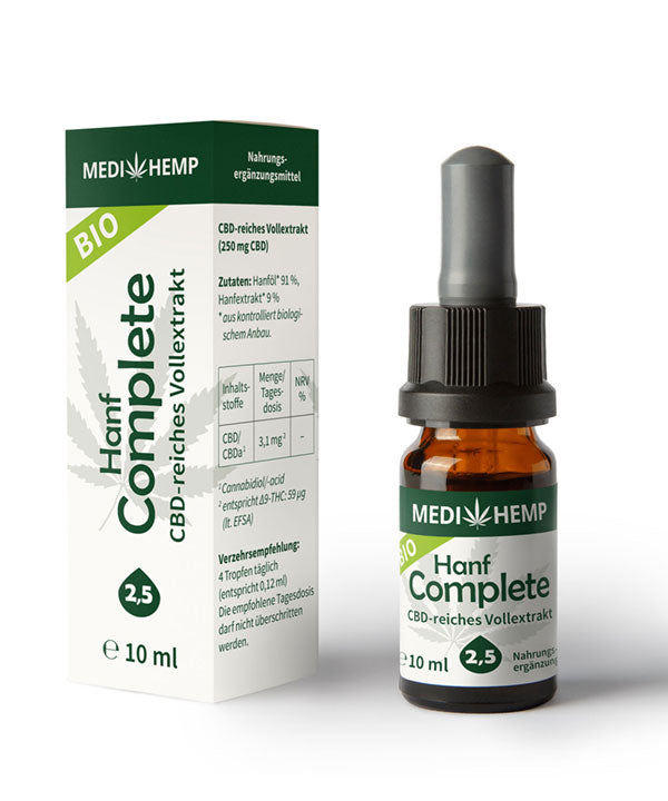 Medihemp Bio Hanf Complete 2,5% CBD