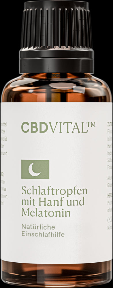 CBD VITAL Schlaftropfen im Glas