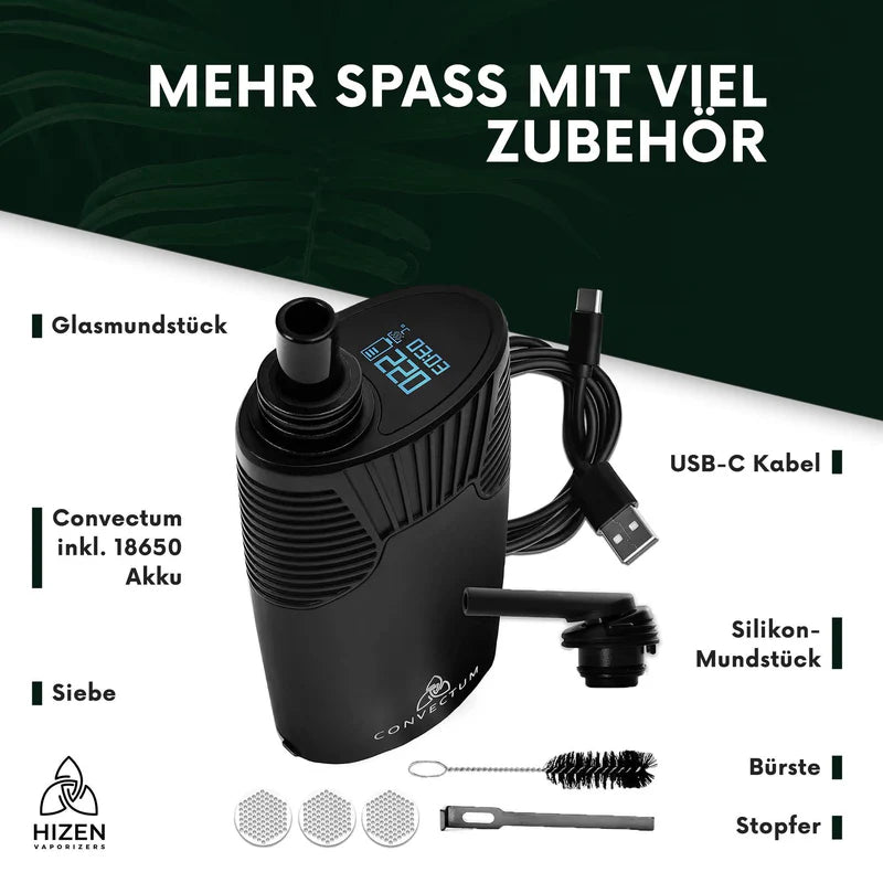 HiZen Convectum 2.0 mit Zubehör