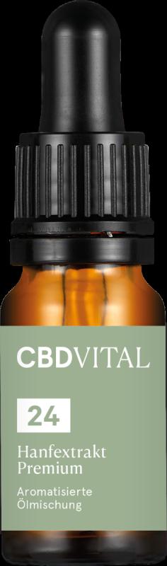 15056 - CBD VITAL Naturextrakt Premium Öl 24 % 10 ml