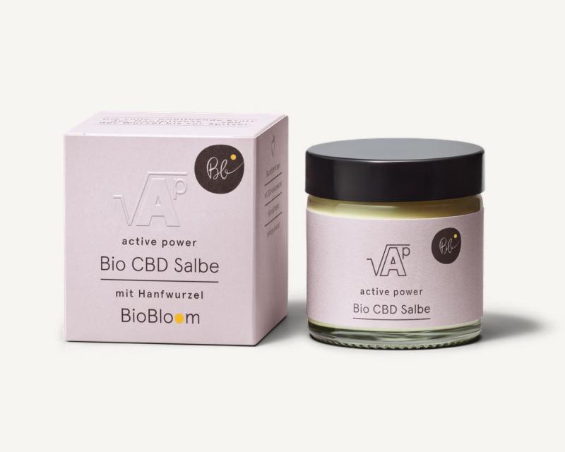 16636 - BioBloom Bio CBD Salbe - active power 60 ml